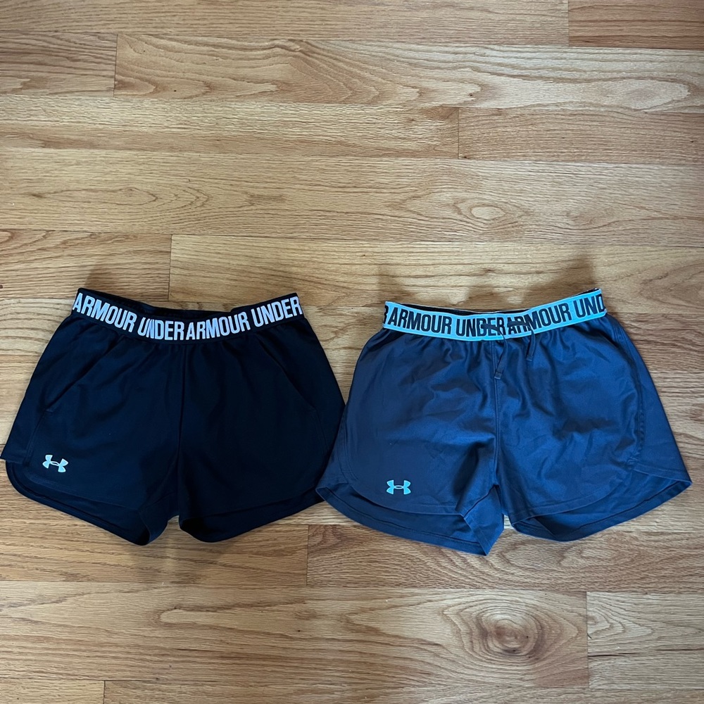Under Armour athletic shorts.